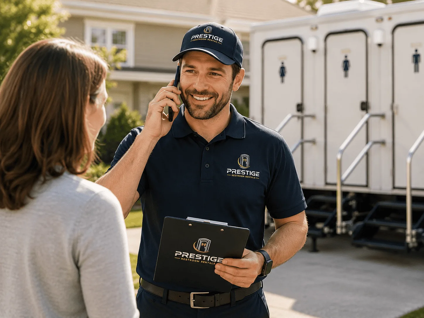 Luxury Portable Restrooms FAQs in Harrison, OH